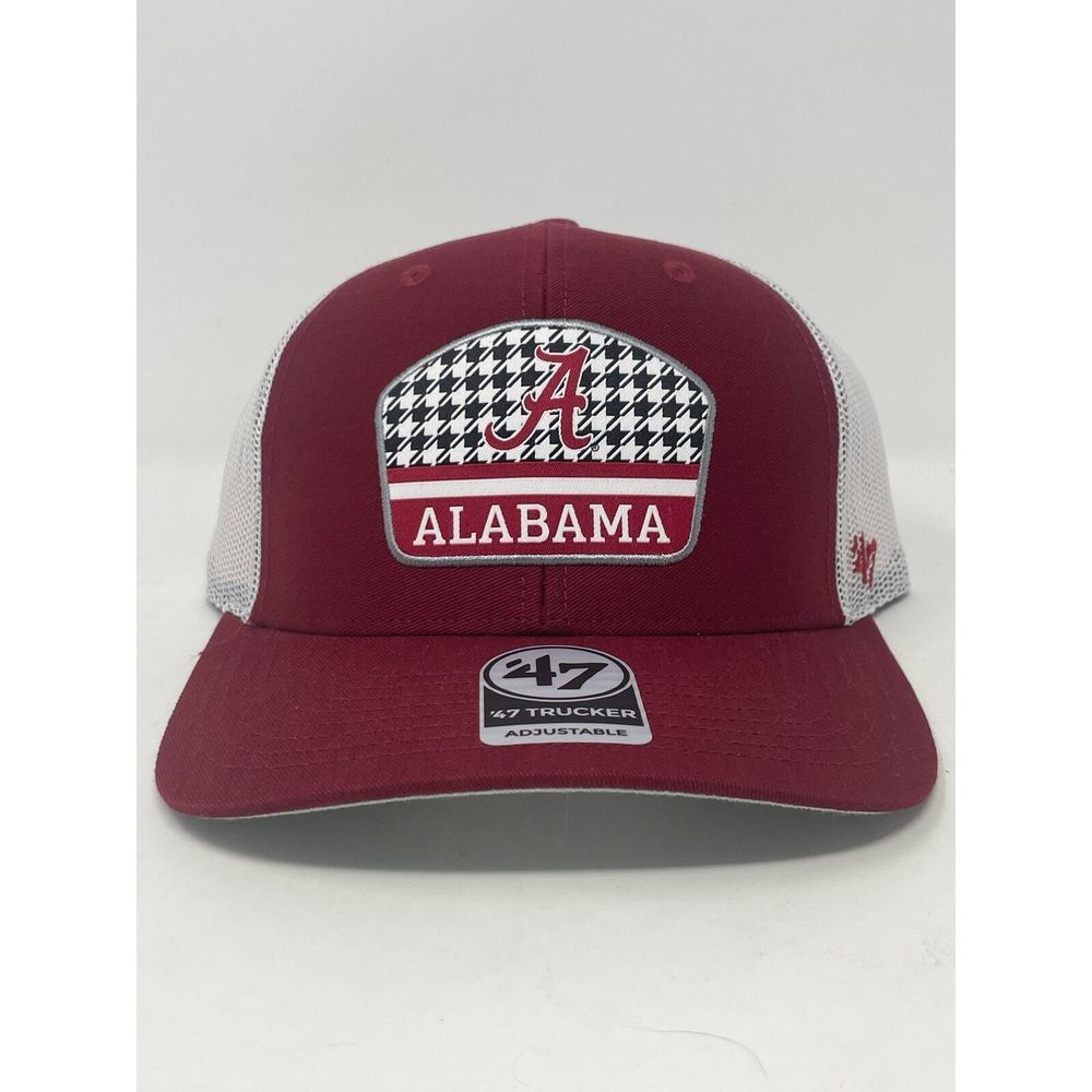 Alabama Crimson‎ Roll Tide Hat 47 Brand Trucker Adjustable Snapback Cap NCAA New